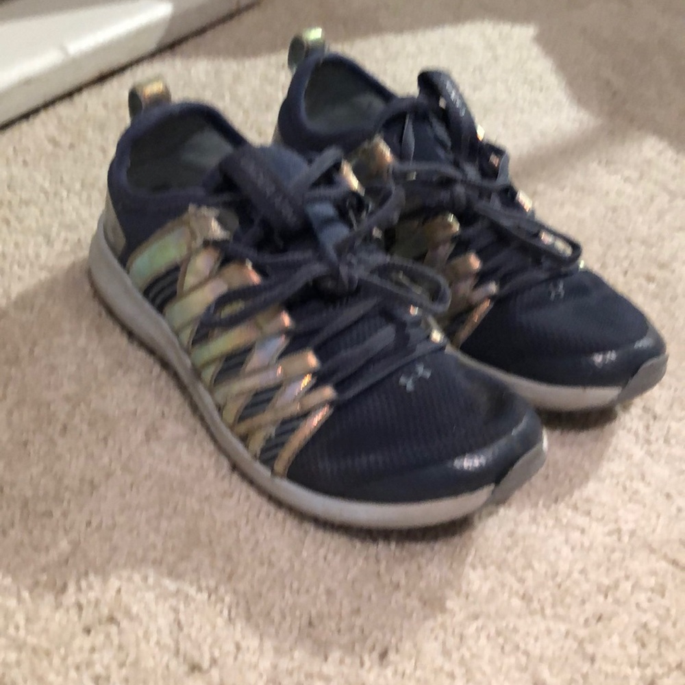 Under armor sneakers. Size 1